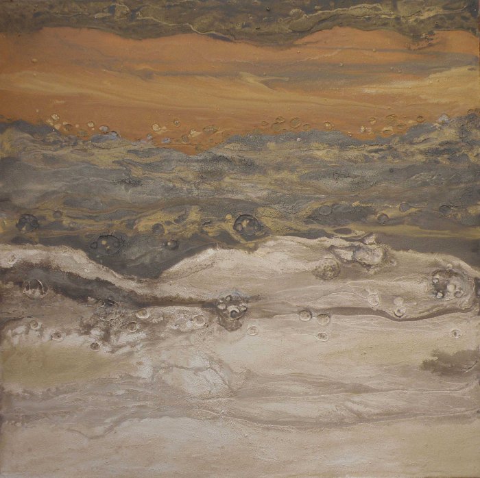 Ebb and Flow.  Coastal pigments.